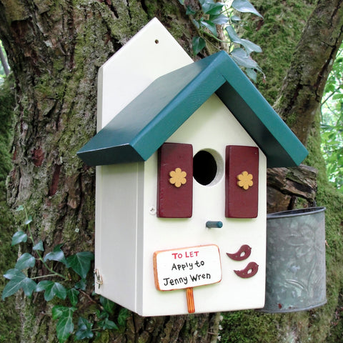 Personalised Personalised Forest Lodge Bird House
